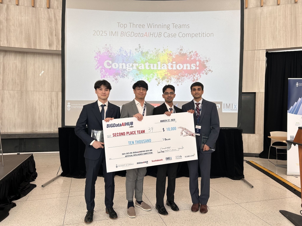 2nd Place – 2025 IMI BIGDataAIHUB Case Competition